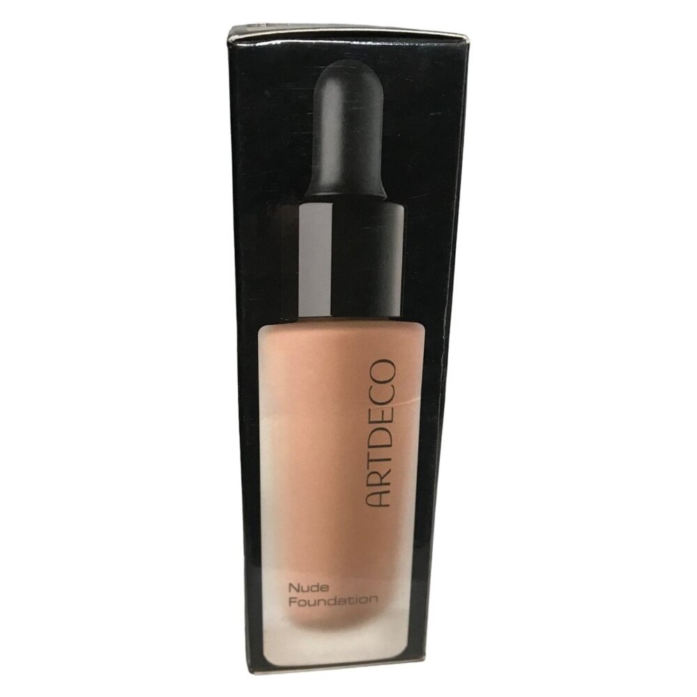 ARTDECO Nude Foundation #90 Tan Chiffon Dropper Bottle Ultralight Natural Look